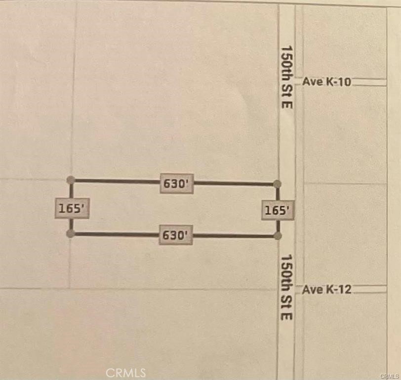 150 E Avenue K12 APN#3362-006-009 Roosevelt, Lancaster, CA 93535