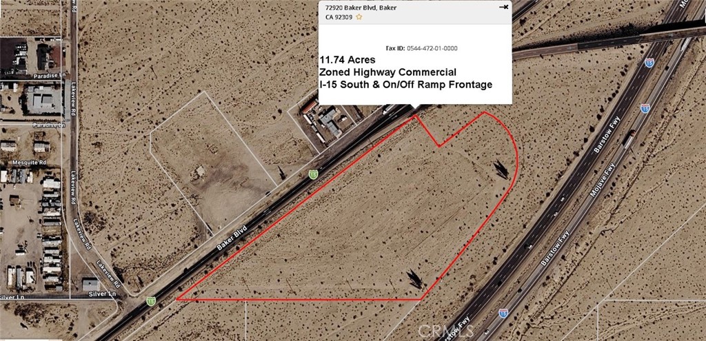 72920 Baker Boulevard, Baker, CA 92309