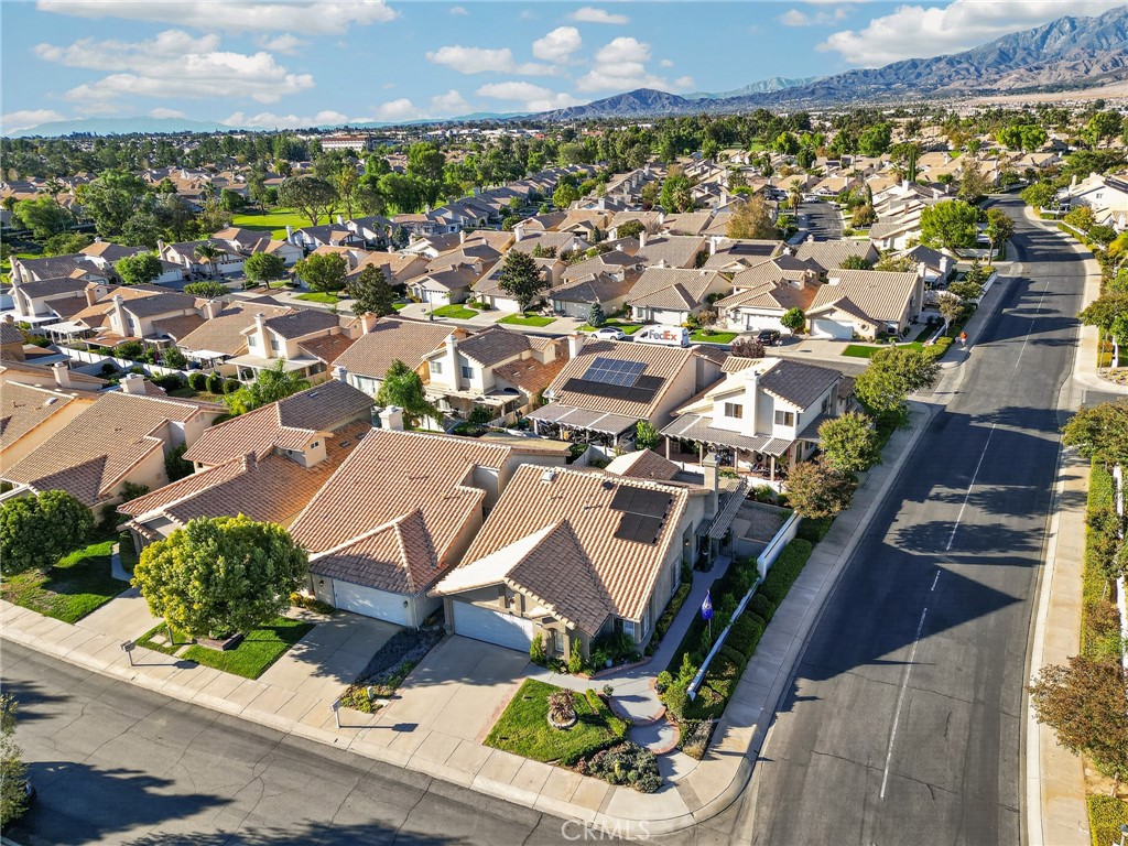 Neighborhood behind home