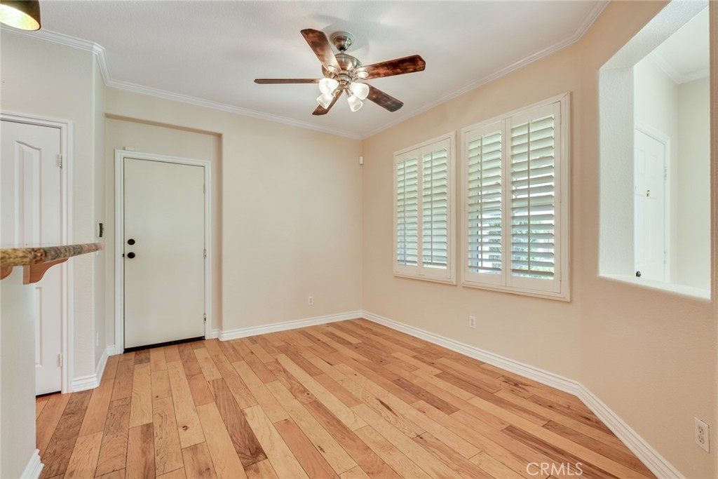 Informal dining room