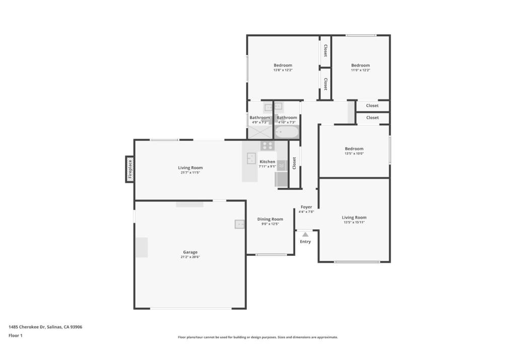 1485 Cherokee Drive, Salinas, CA 93906