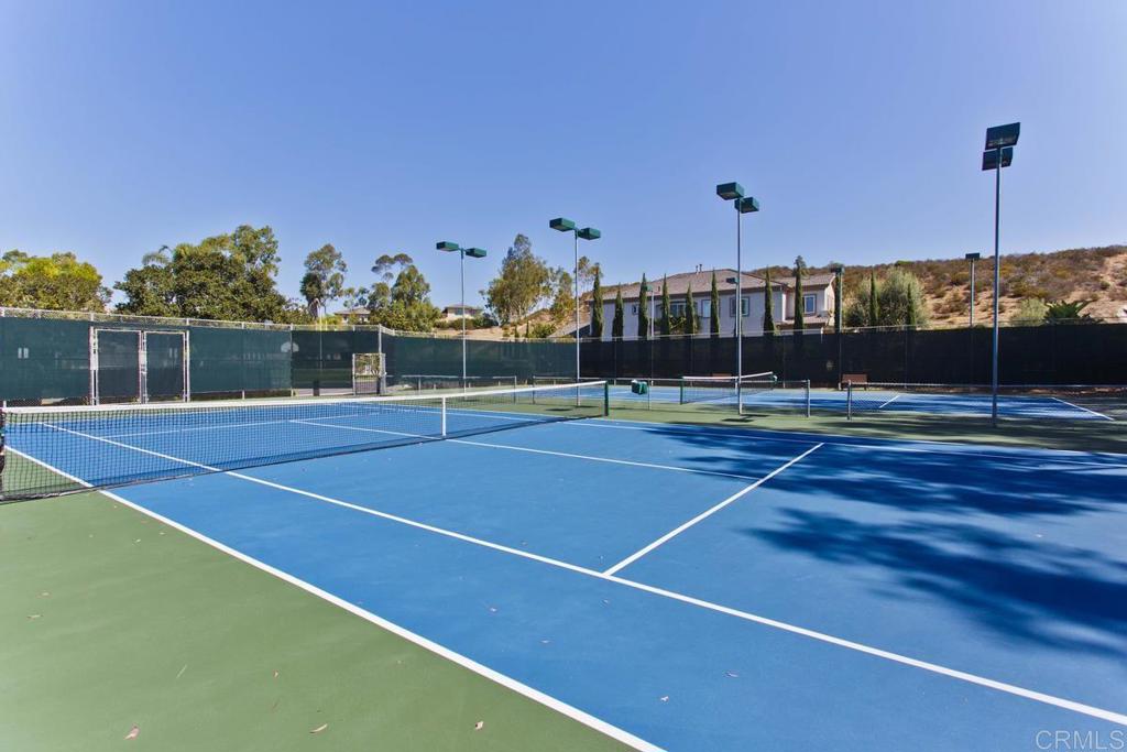 Tennis and pickleball courts