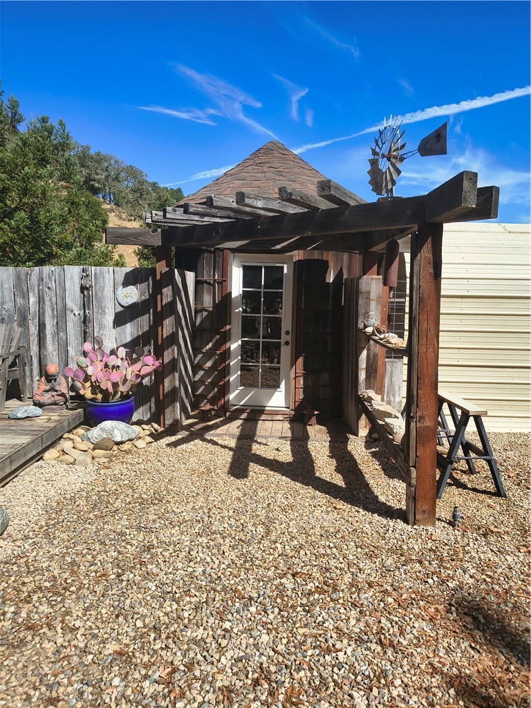 Old water tank storage unit