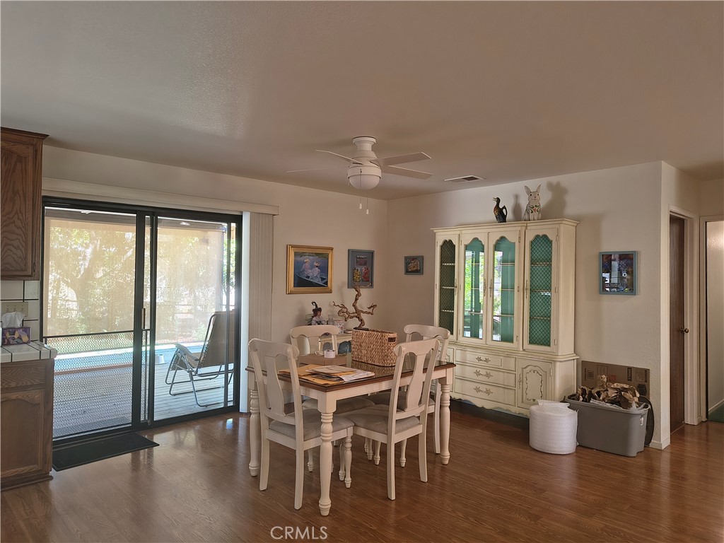 Dining in Great room