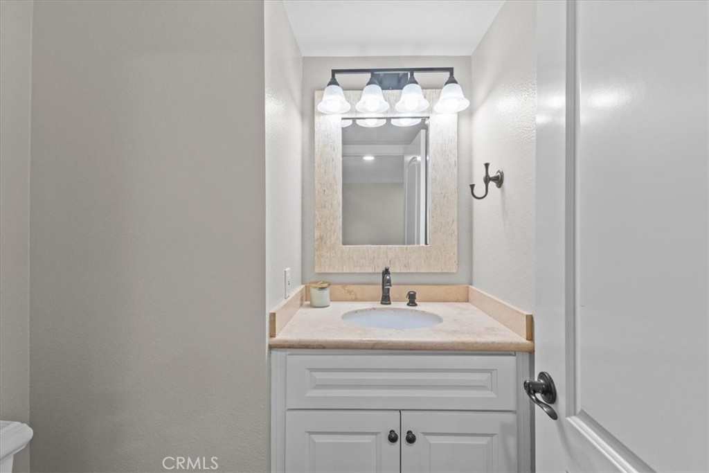 Main floor's half bathroom