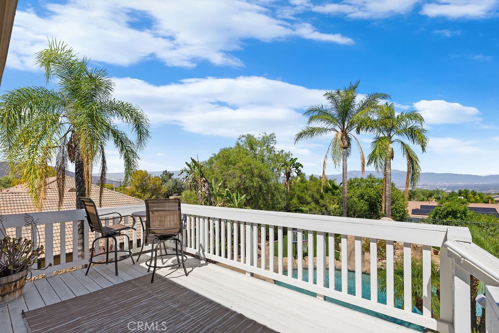 Private Deck Off Primary Bedroom with Mountain Views