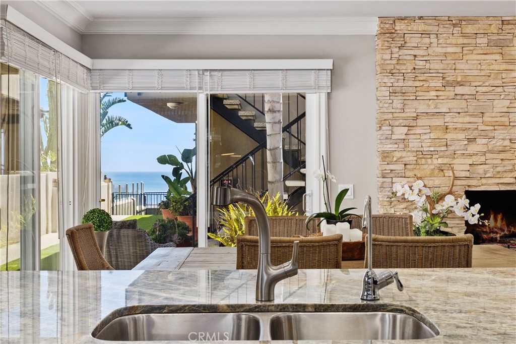 Ocean View from Kitchen and DIning Room