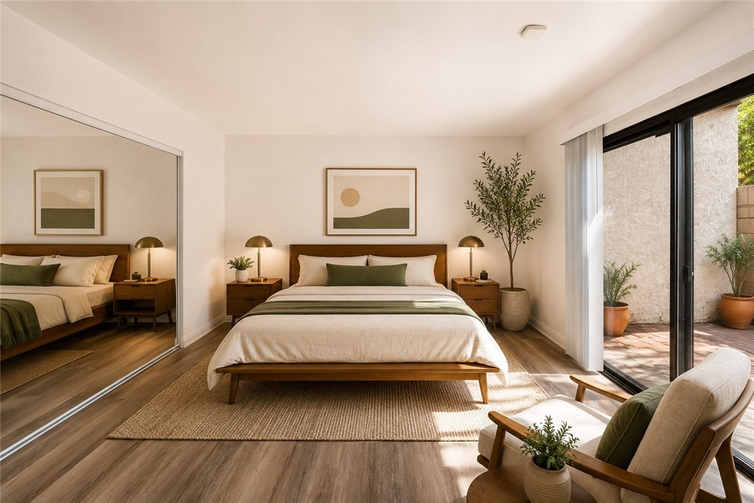Master Bedroom - AI Enhanced