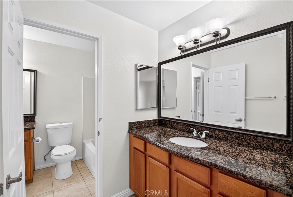 Master bedroom vanity