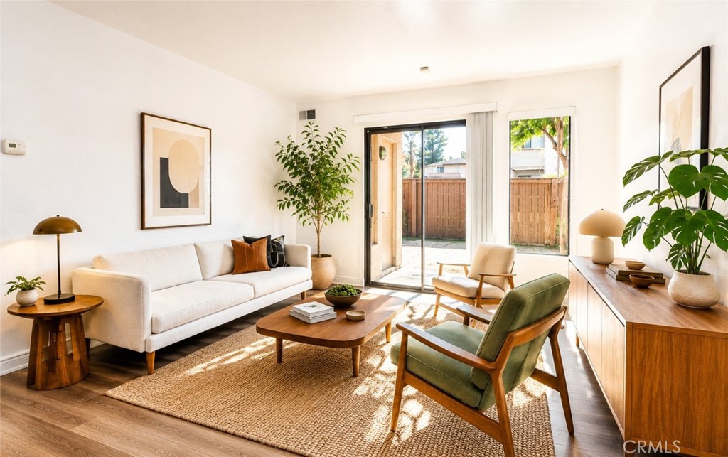 Living Room - AI Enhanced
