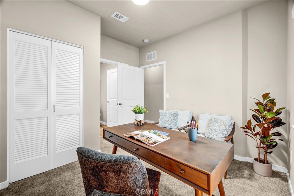 model home-downstairs bedroom shown as office model home-downstairs bedroom shown as office