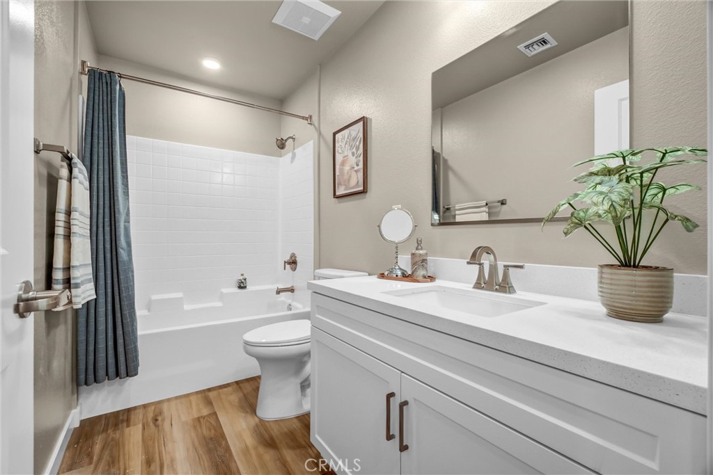 Plan A model home for illustrative purposes only