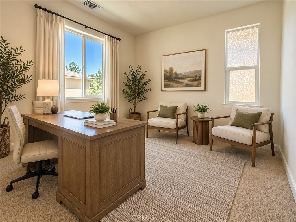 Virtual Home Office or Bedroom