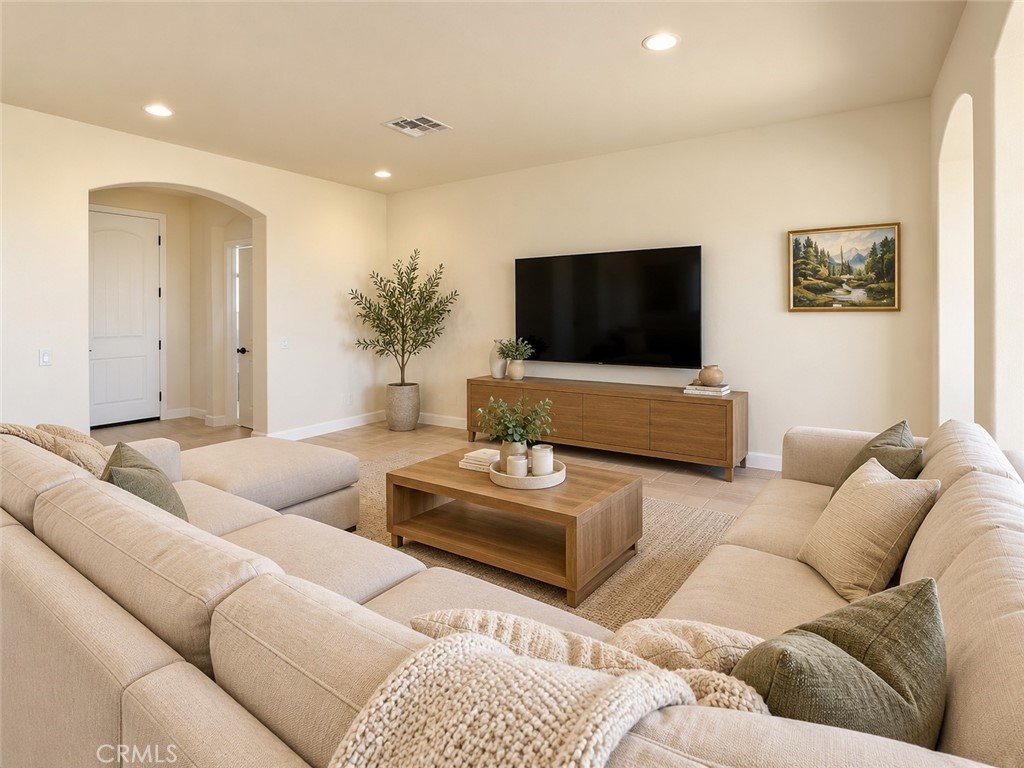 Virtual Modern Living Room