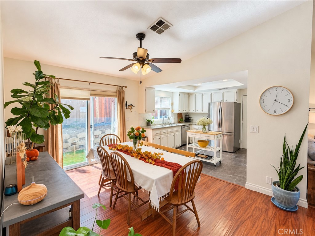 Dining Room and Kitchen
