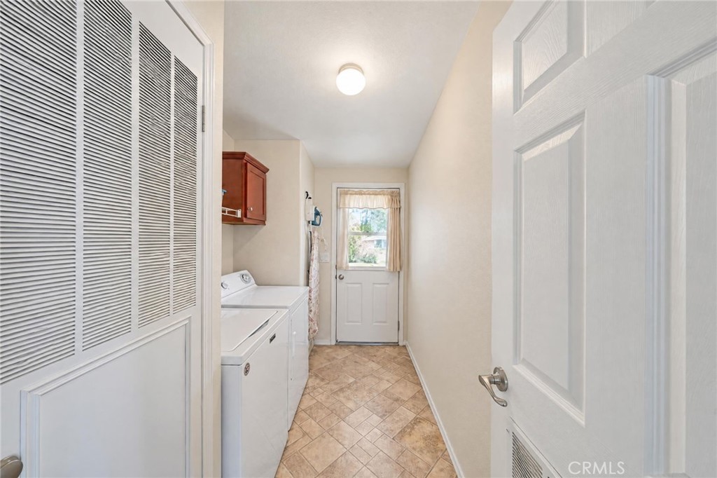 Laundry room.