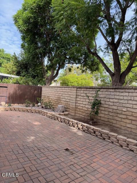 Open patio