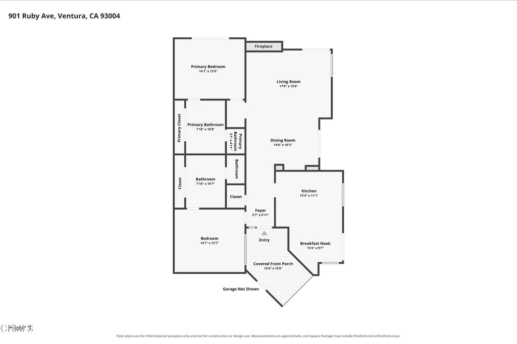 1-901 Ruby Floor Plan
