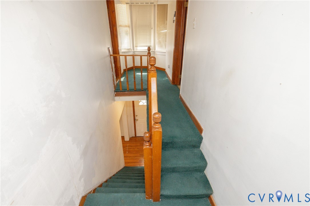 View of stairway