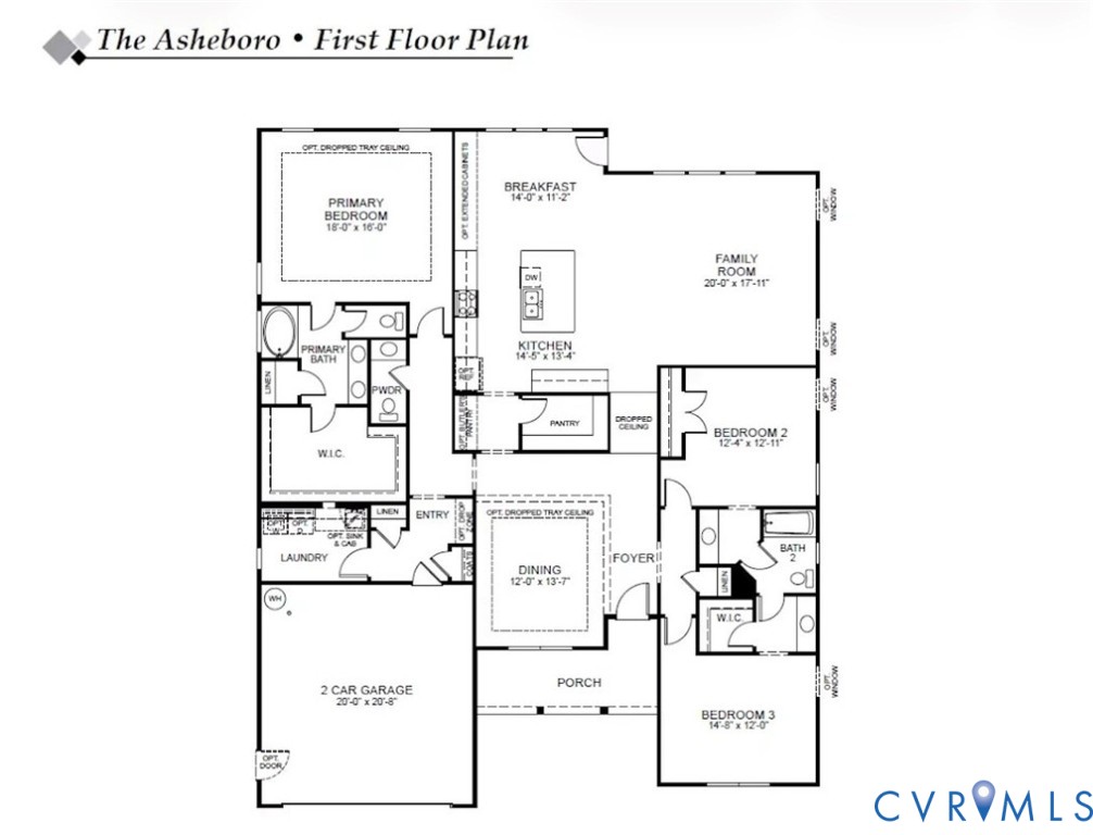 This home is to be built. The photo represents the plan, not the actual home. Design selections may vary.