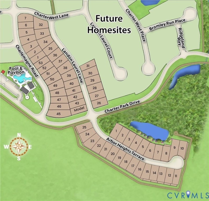 1073 Arbor Heights Terrace, Landon Village, Midlothian, VA 23114