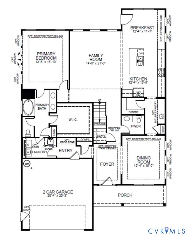 This home is to be built. The photo represents the plan, not the actual home. Design selections may vary.