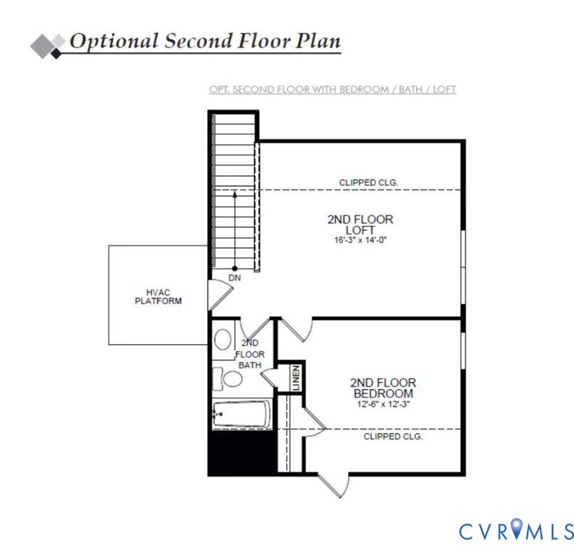 OPTIONAL Second Floor Layout