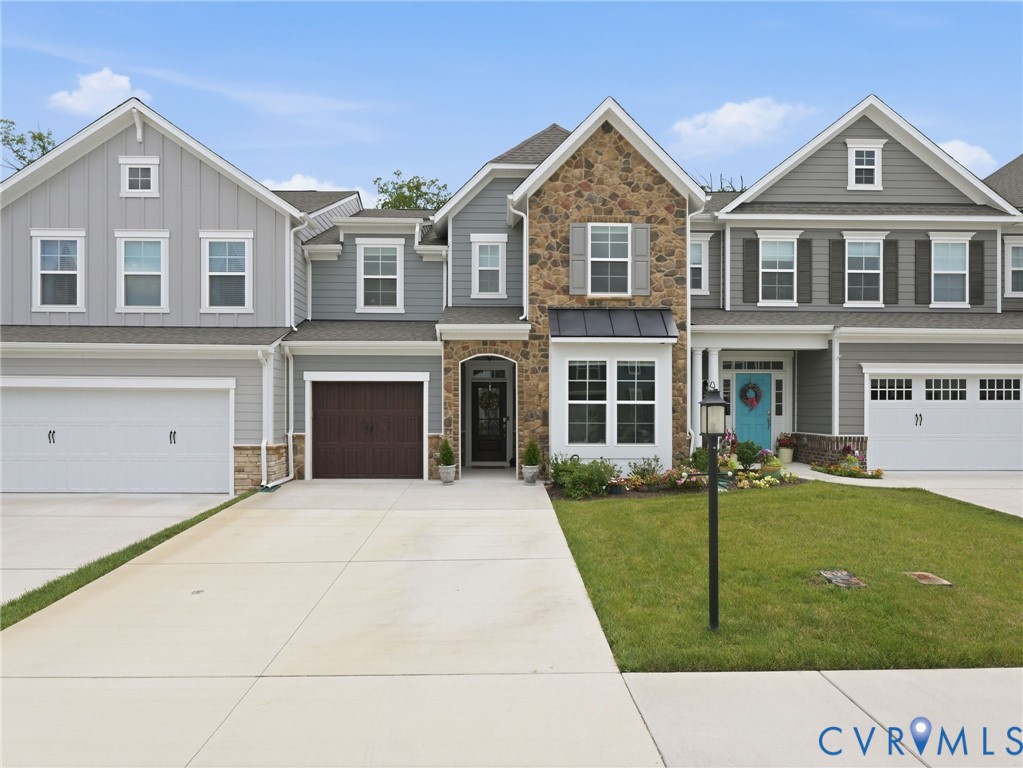 9237 Cerulean Place. Distinctive stonework, a deep-set dramatic entrance, and thoughtful design create a front elevation with stunning curb appeal. 9237 Cerulean Place. Distinctive stonework, a deep-set dramatic entrance, and thoughtful design create a front elevation with stunning curb appeal.