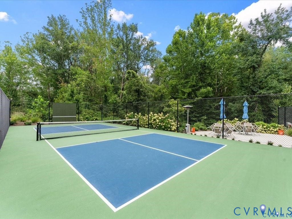 Grab a paddle...two pickleball courts offer endless fun and easy moments with friends and neighbors.