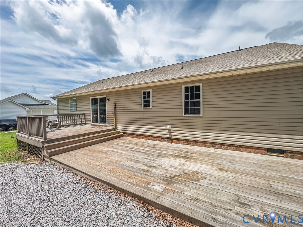 Rear Deck
