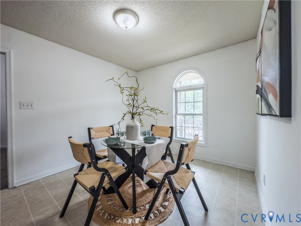 Convenient dining area