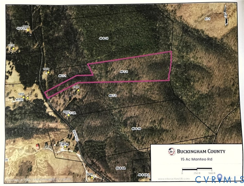 15 Ac Manteo Road, Buckingham, VA 23921