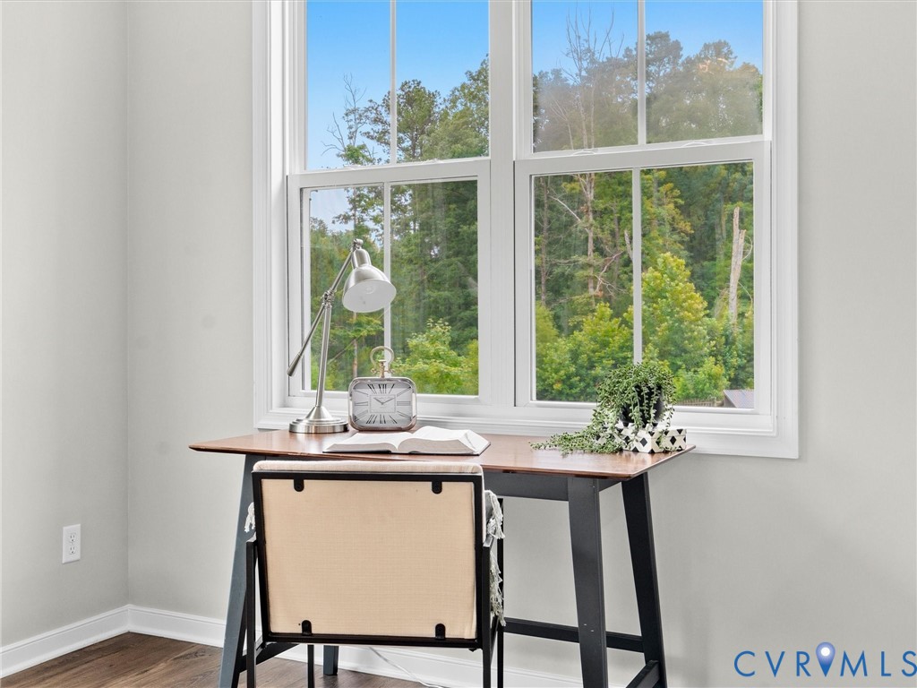 Large window featuring multiple panes and white trim