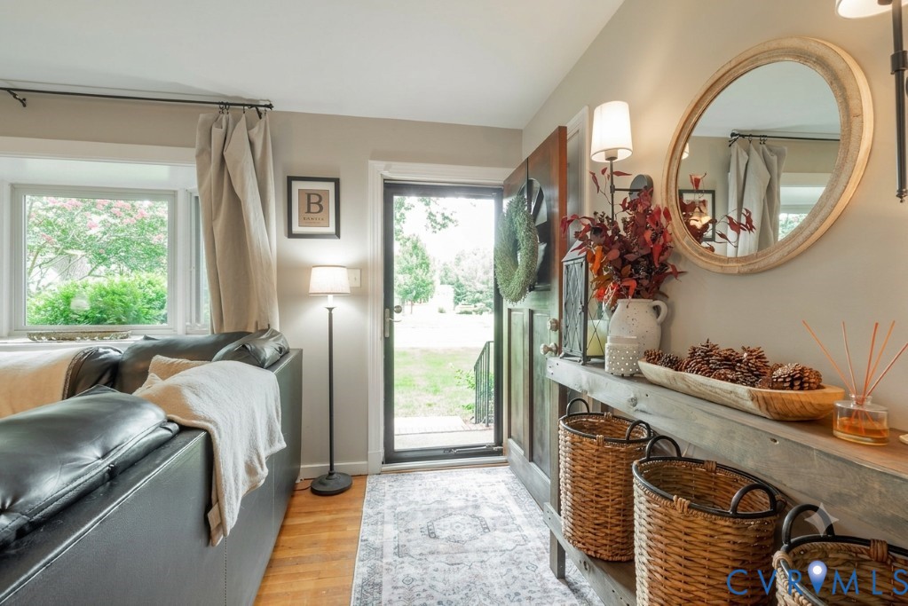 Bright entry welcomes you home