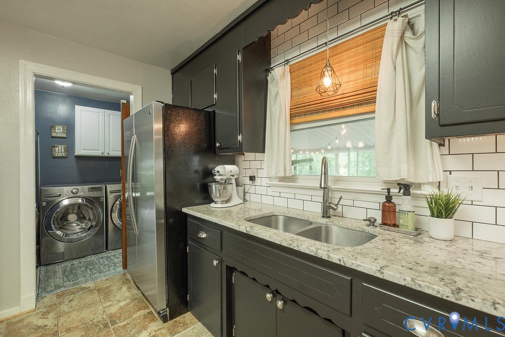 Laundry Room located off of the kitchen.