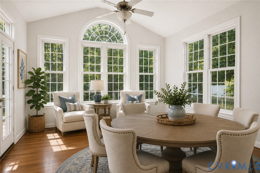Morning Room Virtually Staged