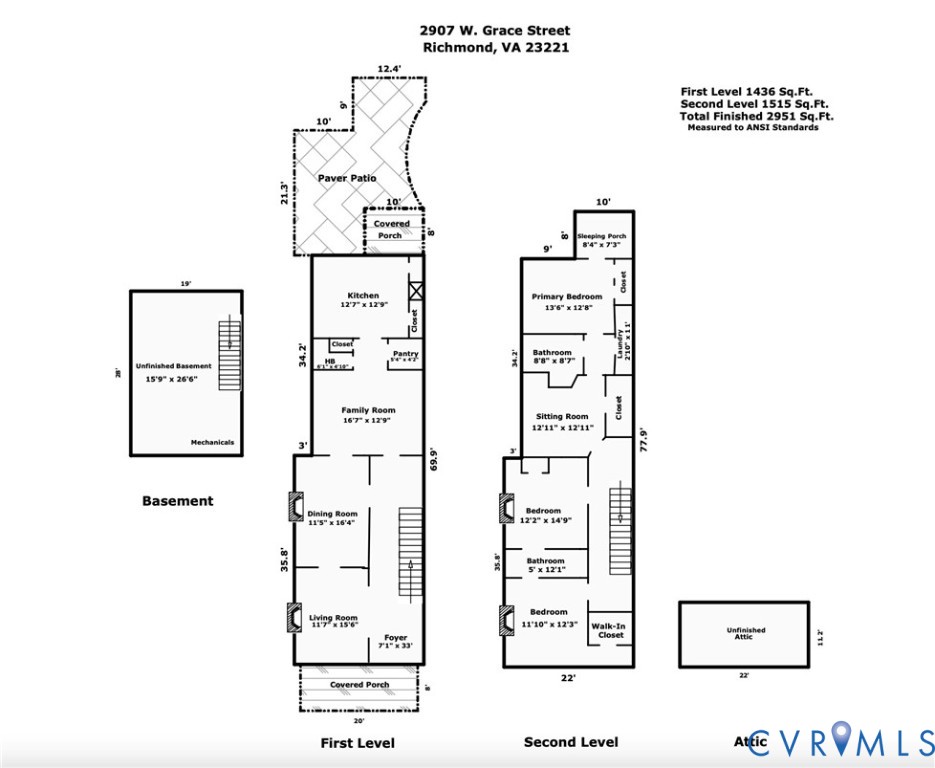 2907 W Grace Street, Monument Ave, Richmond, VA 23221