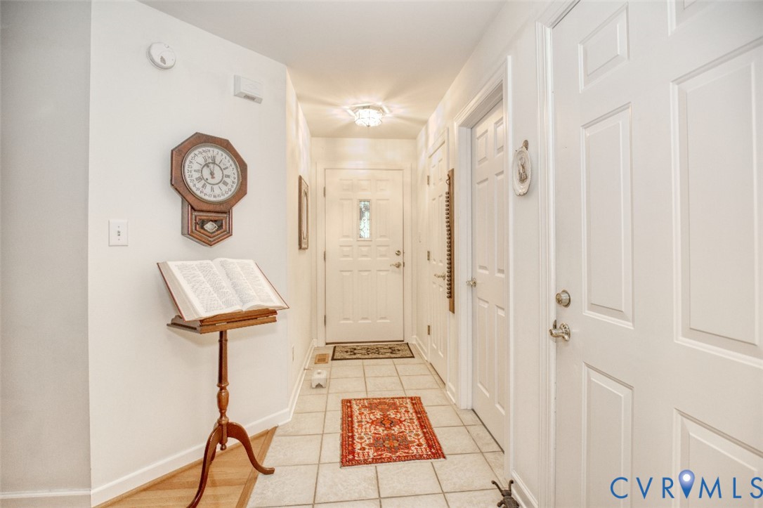 Tiled Foyer