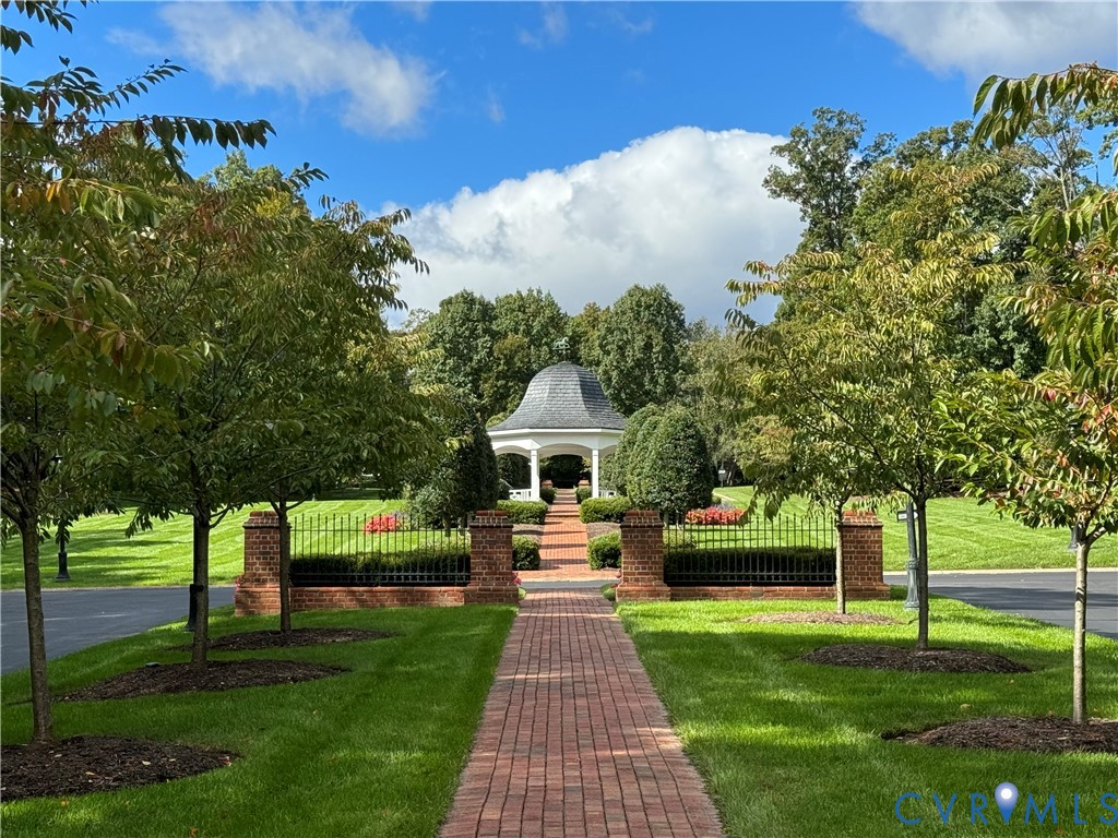 Gazebo is centerpiece of the community roundabout