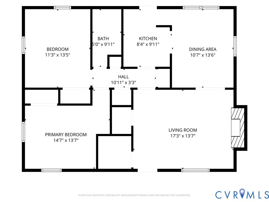 Downstairs unit (unit A)
