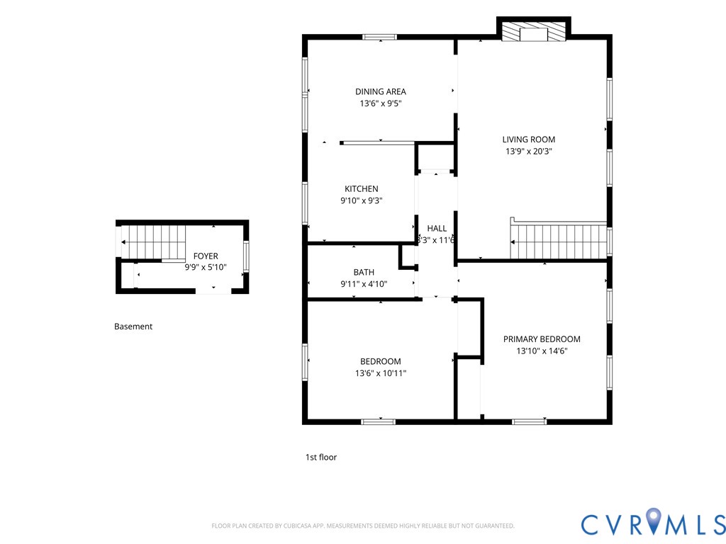 Upstairs unit (unit B)