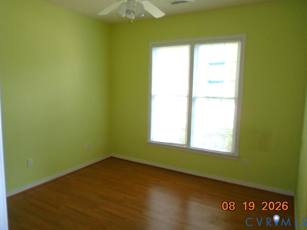 Hardwood-style flooring throughout