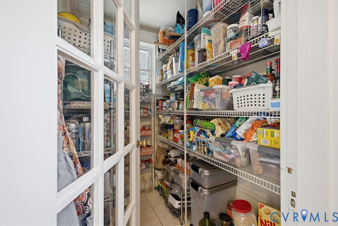 Off of the kitchen