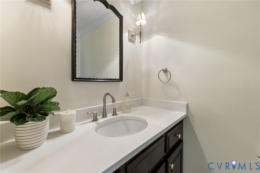 Renovate 1/2 Bath Off Foyer and Entrance