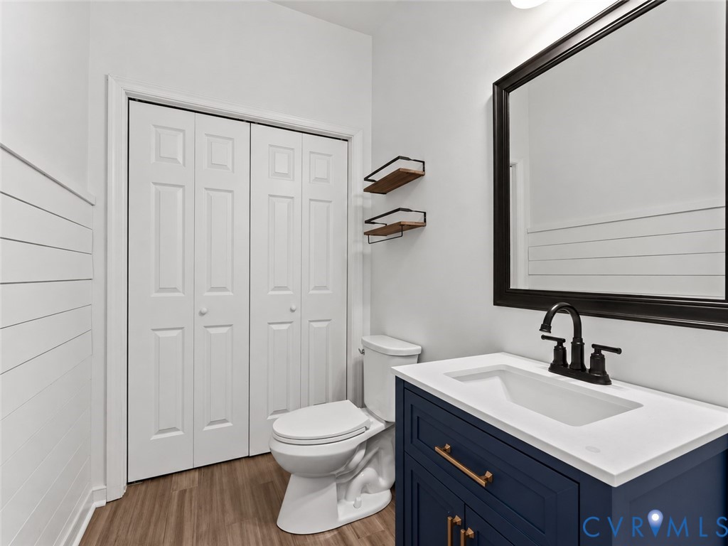 Half Bathroom on Main LevelPrivately Tucked Away from the Kitchen