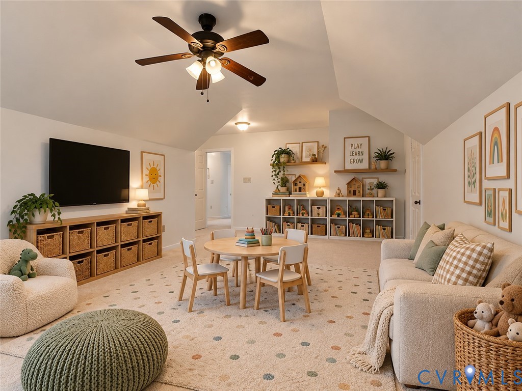 Bedroom 5 Virtually Staged as Play Room