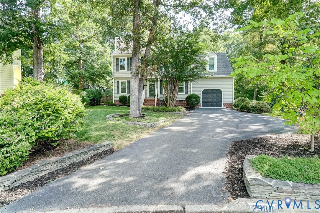 Located in a cul-de-sac.  Double width parking.  Nice curb appeal!