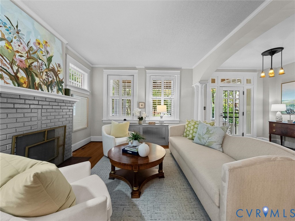 Recently converted to gas fireplace (2025)