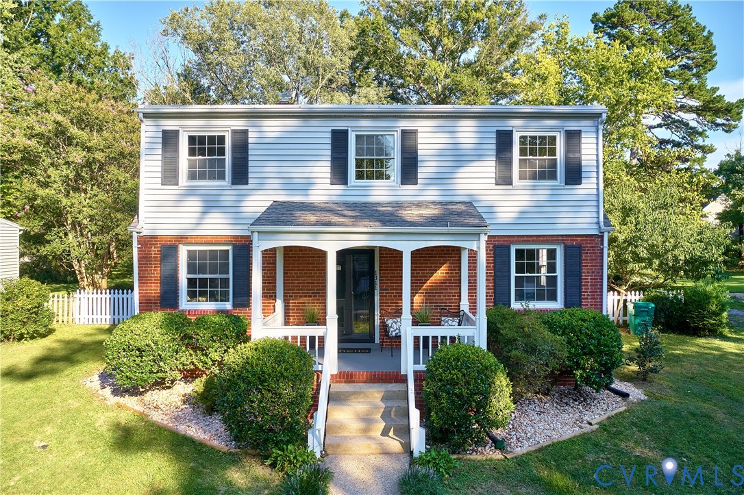 Two story modified cape with more than 2100 square feet of primary living space.