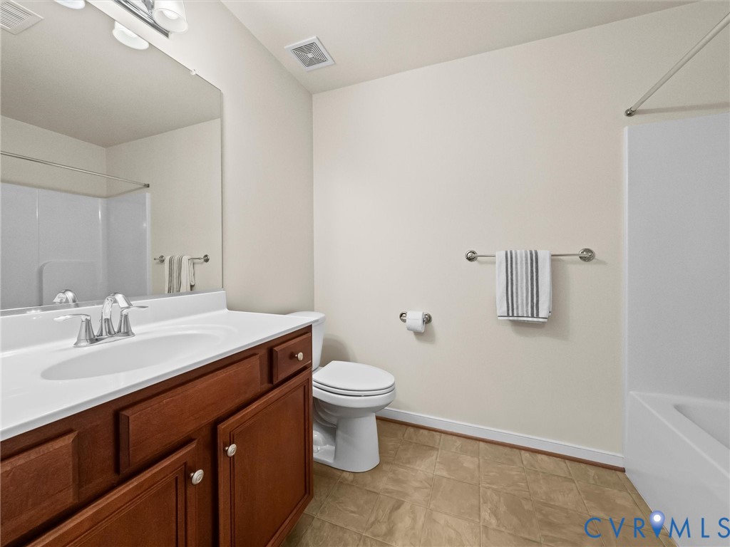 Hall bath